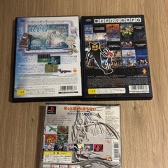 今日明日限定PlayStation1.2 ソフト3点 まとめ の画像