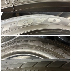 215/45R18🌈人気の扁平18インチ‼️4本セット‼️TOYOタイヤ🌈訳あり特価‼️委の画像