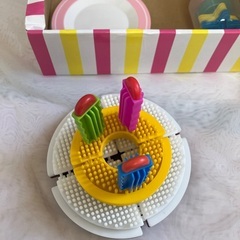 こどもちゃれんじ　つくってやりとりケーキやさんセットの画像