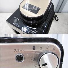 siroca　全自動コーヒーメーカー　SC-A221　動作良好　ミル内蔵　ドリップ式　蒸らし機能　容量カップ4杯　2020年製　シロカの画像