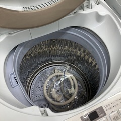 【安心の6ヶ月保証】7.0kg 全自動洗濯機 SHARP 2018年製の画像