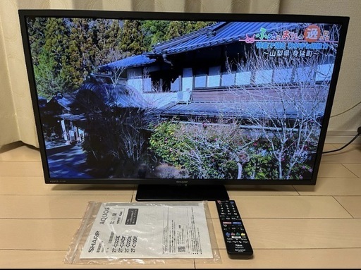 液晶テレビ シャープ AQUOS 32型 2T-C32DE 2022年製