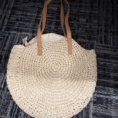 レディス　丸型ストローバックの画像