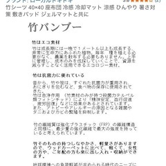 竹マット 正方形　キレイですの画像