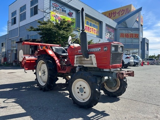 東根発！ヤンマー　トラクター　YM2002D　4WD　20馬力　爪新品交換！安心の整備点検済み！