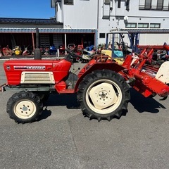 東根発！ヤンマー　トラクター　YM2002D　4WD　20馬力　爪新品交換！安心の整備点検済み！の画像