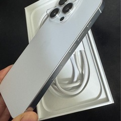 新品同様　iPhone16Pro ホワイトチタニウム 128GB バッテリー100%の画像
