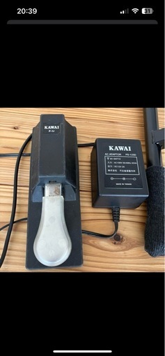 KAWAI 電子ピアノ　鍵盤柄布カバー付き