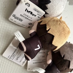 ハイキュー　稲荷崎　ちびぐるみvol.2 ぬいぐるみ　ぬい　宮治　宮侑　宮兄弟　北信介　缶　日向翔陽　影山飛雄　タグ付きの画像