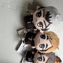ハイキュー　稲荷崎　ちびぐるみvol.2 ぬいぐるみ　ぬい　宮治　宮侑　宮兄弟　北信介　缶　日向翔陽　影山飛雄　タグ付きの画像