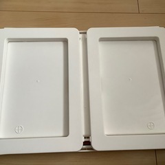 イケア　klipsk折りたたみテーブル　ベッドトレイターコイズの画像