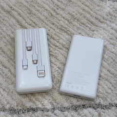 モバイルバッテリー2個セットの画像