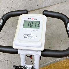 BARWING バーウィング BW-FNB01 フィットネスバイク エアロ バイクビクス 16段階 ホイール 折りたたみ スピンバイク の画像
