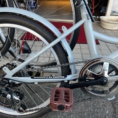 ほぼ新車　ライトグレーの折り畳みの画像