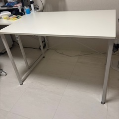 パソコンデスク 100cm幅 奥行70cm PCデスクの画像