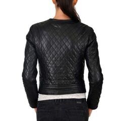 羊革フルキルティングジャケット Sheep Leather Full Quilted Jacketの画像