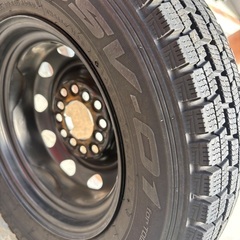 中古タイヤ　145R12 4本の画像