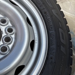 中古タイヤ　145R12 4本の画像