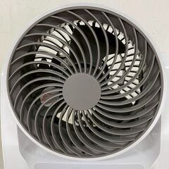 【YAMAZEN】 山善 サーキュレーター KAS-L15 ホワイト 動作確認済み 卓上 左右首振り 2021年製 家電 A0519の画像