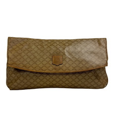 セリーヌ CELINE クラッチバッグ マカダム ベージュの画像