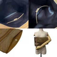 セリーヌ CELINE クラッチバッグ マカダム ベージュの画像