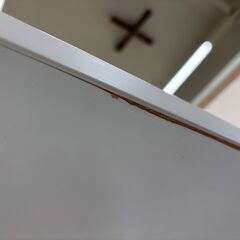 *お値段見直しました*リユースのサカイ栃木店★ジモティ割あり★  レンジ台 ホワイト W44.5×D44.5×H101 クリーニング済み TC10862の画像