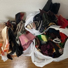 着物帯　はぎれ　3袋分　リメイクなどにの画像