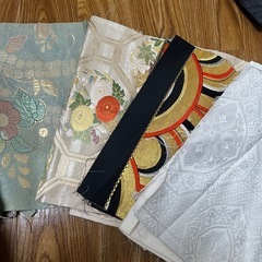 着物帯　はぎれ　3袋分　リメイクなどにの画像