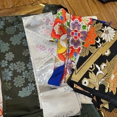 着物帯　はぎれ　3袋分　リメイクなどにの画像