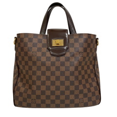 ルイヴィトン LOUIS VUITTON ハンドバッグ ダミエ カバ ローズベリー N41177 ブラウンの画像