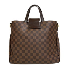 ルイヴィトン LOUIS VUITTON ハンドバッグ ダミエ カバ ローズベリー N41177 ブラウンの画像