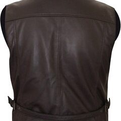 牛革4ポケットベスト Cow Leather 4 Front Pocket Vestの画像