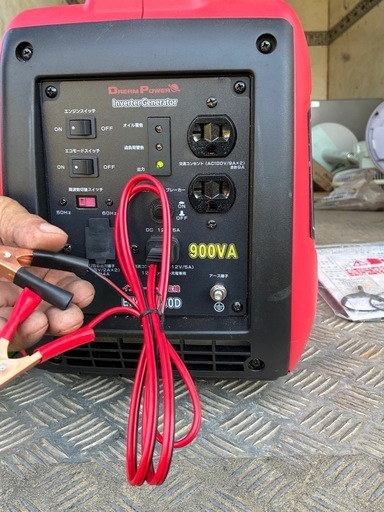 発電機　新品（説明書付き）