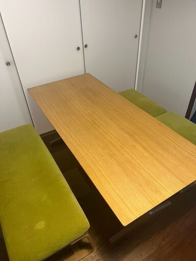 無印良品 リビングでもダイニングでもつかえるテーブル ベンチ1×1 ベンチ2×2