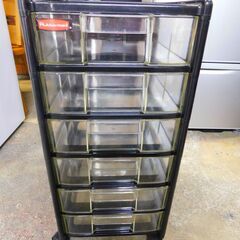 【JM800】Rubbermaid ラバーメイド 書類ケース 6段 レターケース 引き出し 収納 棚 小物入れ 書類入れの画像