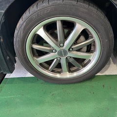 17インチホイールタイヤセットの画像