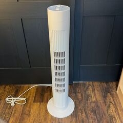 美品 ニトリ タイマー付き 扇風機 タワーファン FTH-T1WH_NI 2022年製の画像
