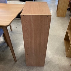 K2509-438 カラーボックス 3段 タンカラー 中古美品の画像