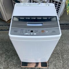 A8005【お買い得商品‼】AQUA アクア 2021年製 洗濯機　全自動洗濯機 縦型 洗濯機　AQW-S45Gの画像