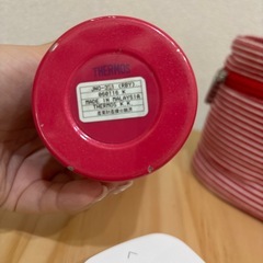 一回使用-ランタスYSステンレス保温ランチボックス バッグ箸弁当箱３個セット付の画像