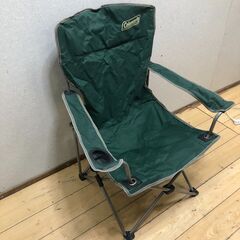 Coleman コールマン イージーリフトチェア グリーン 折りたたみ アウトドア キャンプ バーベキュー　250929-12の画像