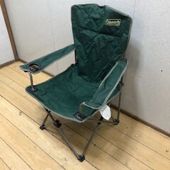 Coleman コールマン イージーリフトチェア グリーン 折りたたみ アウトドア キャンプ バーベキュー　250929-12の画像