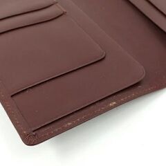 A-238【リユースのサカイ野々市店】【中古】Cartier マストライン 札入れ レザー ボルドー ※クリーニング済みの画像