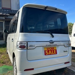 タントカスタム◆車検付き/比較的内外装良好/フルセグTV付き◆即納車可能/激安/軽自動車/千葉県東金市より〜の画像