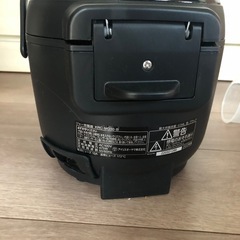 アイリスオーヤマ 米屋の旨み 銘柄炊き ジャー炊飯器 3合 ブラック KRC-MD30-Bの画像