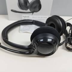 【良品】logicool H390/A00146/USB PC用ヘッドセット/有線の画像