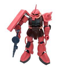 186000 現状品 ガンプラ HG ∞JUSTICE GUNDAM／HG MS-06S ZAKUⅡ 2点まとめ売り [0000000001296]の画像