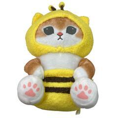 186000 タグ付きあり 美品 mofusandアニマル系 BIGぬいぐるみ 3点 まとめ売り にゃんこ肉まん パンダにゃん ミツバチにゃん [0000000001297]の画像