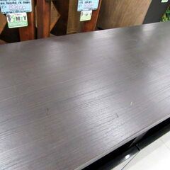 テレビボード 幅120×奥行39.5×高さ39.5cm 引出し付き ソフトクローズ ダークブラウン系 テレビ台 TVボード AVボード ローボード 収納家具 苫小牧西店の画像