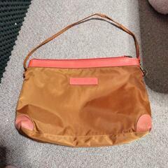お買い得!65%引き美品MilanoHouseポ-チ付きレザーバックイタリア製の画像